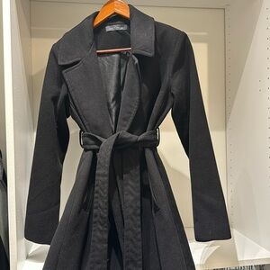 Belted Wrap Coat